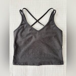 NWOT Beyond Yoga Spacedye Get Across Tank True Gray Heather: Size Small